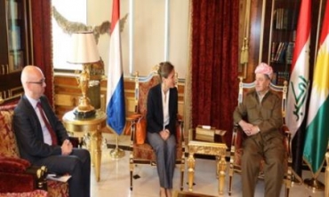 Serokê Herêma Kurdistanê pêşwaziya Balyoza nû yê Holenda li Iraqa Federal kir