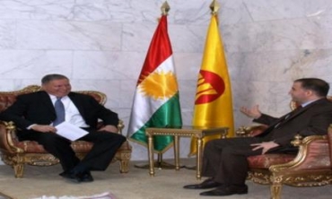 Hêmin Hewramî û Konsolosê Franseyê civiyan