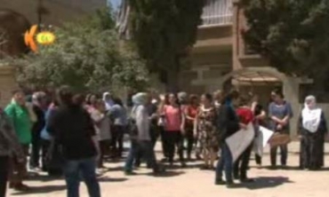 Jinên Kurd Li Qamişlo dest bi xwepêşandan kirin