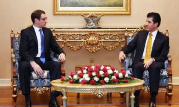 Nêçîrvan Barzanî û Konsolosê Tirkiyeyê civiyan