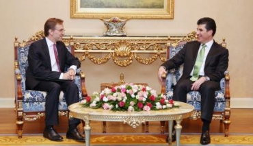 Nêçîrvan Barzanî û Konsolosê Amerîkayê civiyan