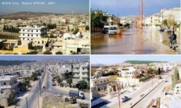 Rewşa bajarê Efrînê di her warî de gelek aloz û metirsîdare