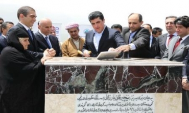 Serokwezîr Berda Bingehîn Ya Projeya Ava Balenda Li Barzanê Dana