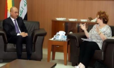 Wezîrê Pilandanan Û Nunera UNDP Li Îraqê Civiyan