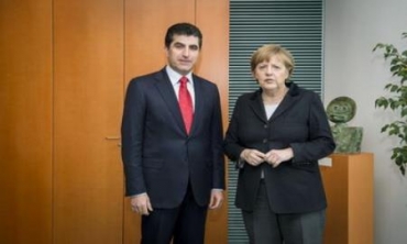 Serokwezîrê Kurdistanê Û Seroka Almaniyayê Civiyan