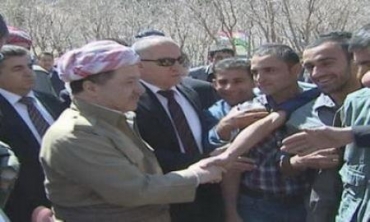 Serok Barzanî Li Gel Xelkê Kurdistanê Derket Seyranê