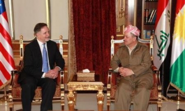 Serokê Herêma Kurdistanê pêşwaziya Balyozê Emerîka li Iraq kir