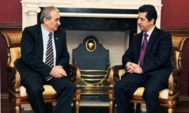 Mesrûr Barzanî Û Konsulusê Sirbiyayê Civiyan