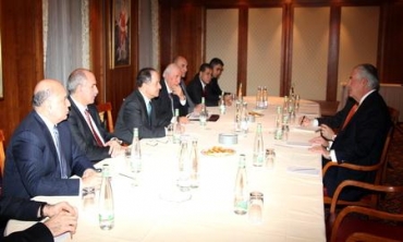 Serokê Herêma Kurdistanê li gel Serokê Encûmena Raperandina Kompanya Exxon Mobil civiya