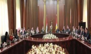 Serokê Herêma Kurdistanê pêşwaziya şandekî rojnamevanên Kuwêtî kir