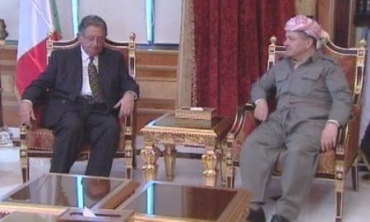 Konsulusê Îtaliyayê Xatira Xwe Ji Serok Barzanî Xwest