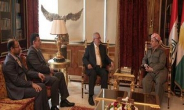 Serokê Herêma Kurdistanê pêşwaziya Emîndarê Giştî yê Partiya Îslamiya Iraqê kir