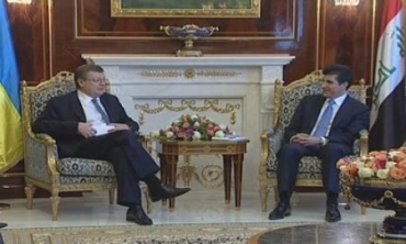 Serokwezîrê Kurdistanê Bi Wezîrê Derve Yê Okraniyayê Re Civiya