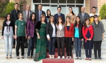 Mesrûr Barzanî Bi Sporwanên Yaneya Sporê A Şeqlawayê Re Civiya