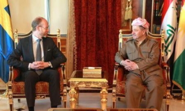 Serokê Herêma Kurdistanê pêşwaziya Balyozê nû yê Swêd li Iraqê kir