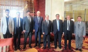 Serok Barzanî Bi Parlamenterên Kurd Yên AKPê Re Civiya