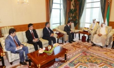 Mesrûr Barzanî Û Mîrê Kuwaitê Civiyan