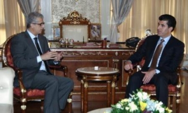 Serokwezîrê Kurdistanê Pêşwaziya Konsulusên Holenda, Felestîn Û Urdinê Kir