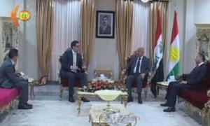 Kerîm Şengarî û Konsolosê Tirkiyeyê civiyan