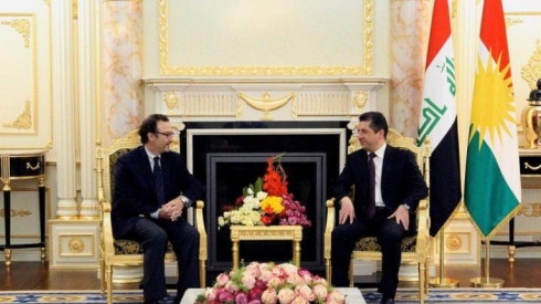 Serokwezîrê Kurdistanê li gel şandeke Amerîkî civiya