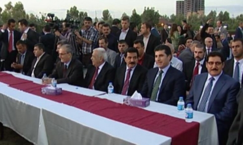 Nêçîrvan Barzanî beşdariya ahenga salvegera damezrandina YNKê kir 