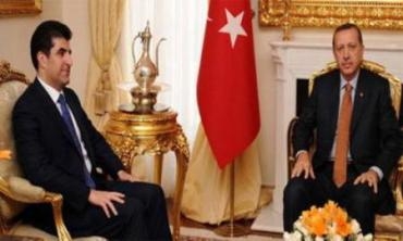 Hevdîtina Nêçirvan Barzanî û Tayyip Erdogan