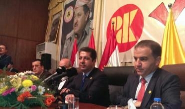 Mesrûr Barzanî li Silimanî bi kadr û endamên PDKê re civiya