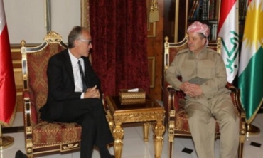 Serok Barzanî bi Konsolosê Danmarkayê re civiya