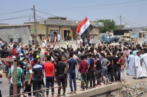 Artêşa Iraqê bi tundî bersiva xwepêşanderên sînorê Gulale da