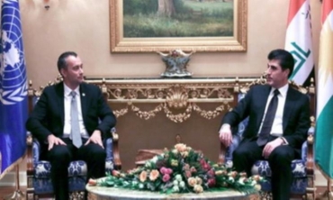 Nêçîrvan Barzanî û heyeteke NY civiyan