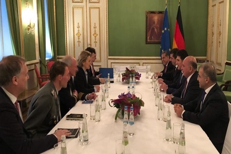 Li Munchen Barzanî û Ursula rewşa Îraq û Kurdistanê gotûbêj dikin