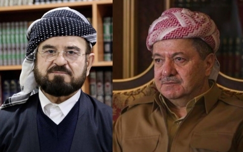 Serok Barzanî serxweşî li Dr. Elî Qeredaxî kir