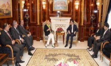 Nêçîrvan Barzanî Û Seroka Partiya Kesk Ya Almaniyayê Civiyan