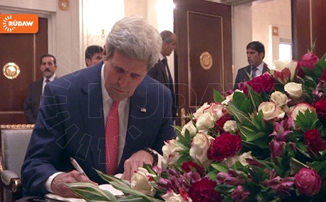 John Kerry li ofîsa Nêçîrvan Barzanî çi nivîsand?