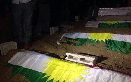 10 pêşmerge şehîd ketin