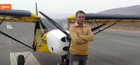 Xortekî kurd ji Pêşmerge re balafir çêkir