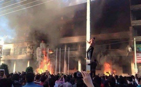 Sine- Ji tirsa Mehabadê hêzên ewlehiyê li nav bajêr de belav bûne