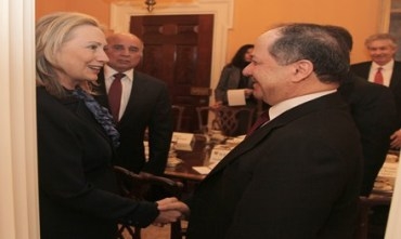 Serokê Herêma Kurdistanê ji aliyê Wezîra Derveya Emerîka ve hate pêşwazî kirin