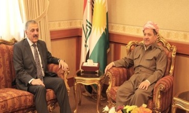 Serokê Herêma Kurdistanê pêşwaziya Serokê Parlemena Kurdistanê kir