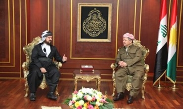 Serokê Herêma Kurdistanê pêşwaziya Profesor Dr. Elî Qeredaxî kir