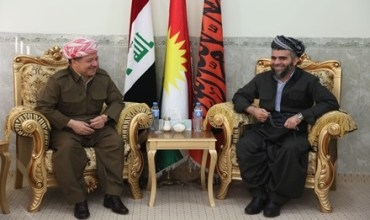 Serokê Herêma Kurdistanê serdana Emîrê Komela Îslamiya Kurdistanê kir