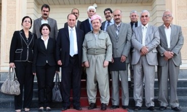 Serok Barzanî serpereştiya wajokirina peymannameya Hewlêr ya li navbera Encumena Nîştimaniya Kurdê Suriye û Encumena Gelê Rojavaya Kurdistanê kir