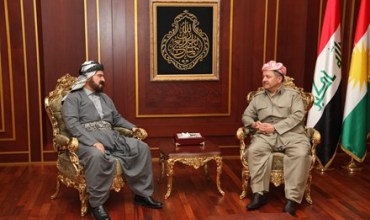 Serokê Herêma Kurdistanê pêşwaziya Profesor Dr. Elî Qeredaxî kir