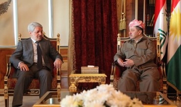 Serokê Herêma Kurdistanê pêşwaziya Serokê Qewareya El Muwatin kir