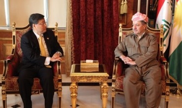 Serokê Herêma Kurdistanê pêşwaziya Konsolê Giştî yê nû yê Koriya Başûr li Herêma Kurdistanê kir