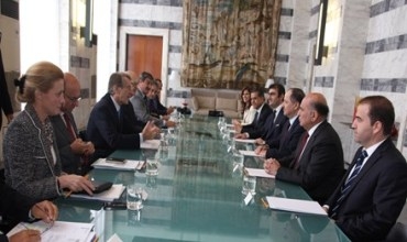 Serokê Herêma Kurdistanê li Roma li gel Wezîrê Derveyê Îtalya civiya