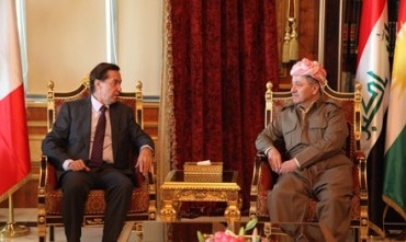 Serokê Herêma Kurdistanê pêşwaziya Balyozê Fransa li Iraq kir