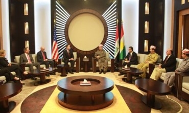 Serokê Herêma Kurdistanê pêşwaziya Balyozê Emerîka li Iraqê kir