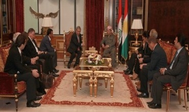 Serokê Herêma Kurdistanê pêşwaziya Serokê Herêma Dordona Fransa kir