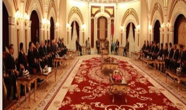 Serokê Herêma Kurdistanê li gel nûnerên welatên Erebî û Îslamî û biyaniyên li Herêma Kurdistanê civiya